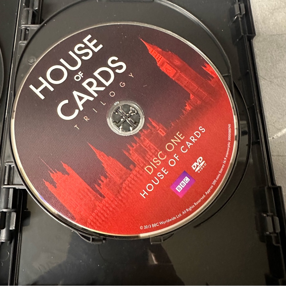 BBC Original UK Series ‘House of Cards’ 4 Disc Set - Picture 3 of 5